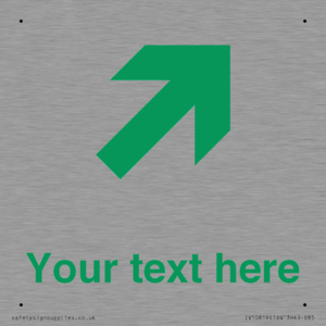 Custom Safe Condition inverse: Green Up right arrow